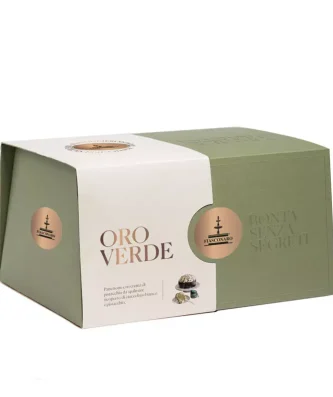 Oro Verde Panettone Fiasconaro with Pistachio spread 1kg
