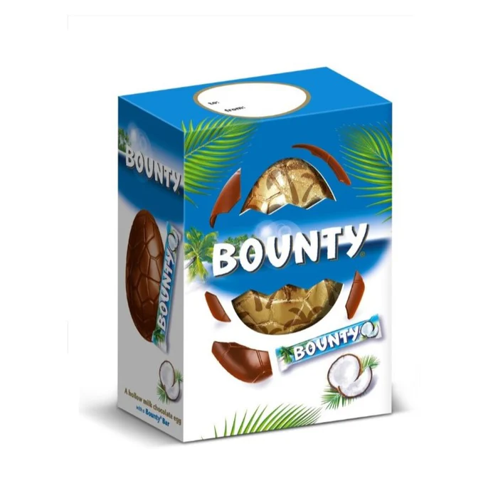Bounty Coconut Milk Chocolate Easter Egg with 2 Fun Size Bars 177g