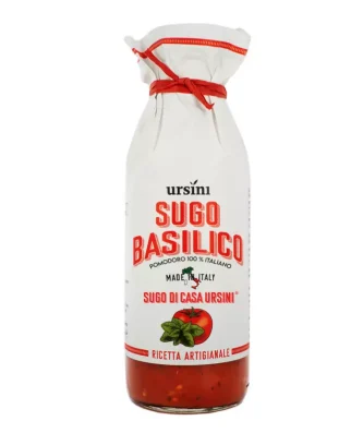 Ready Pasta Sauce with Basil Casa Ursini 500 gr
