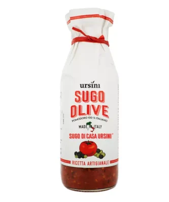Ready Pasta Sauce with Olives Casa Ursini 500 gr