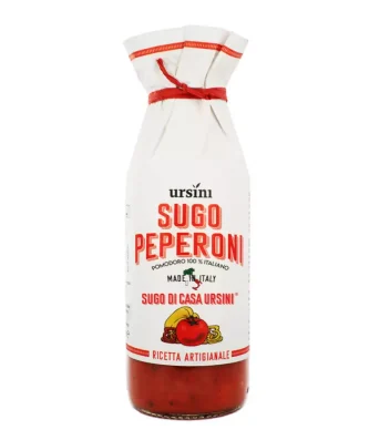 Ready Pasta Sauce with Peppers Casa Ursini 500 gr