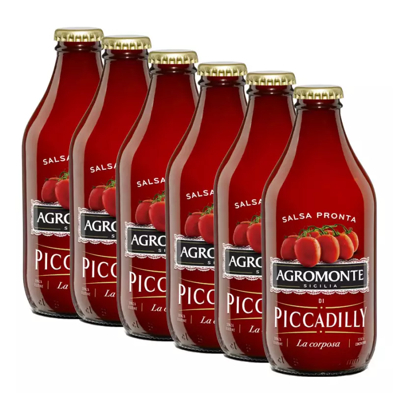 Ready to use Piccadilly Tomato Pasta Sauce 330 gr x 6