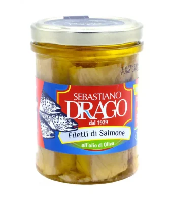 Salmon Fillets in Olive Oil 200 gr