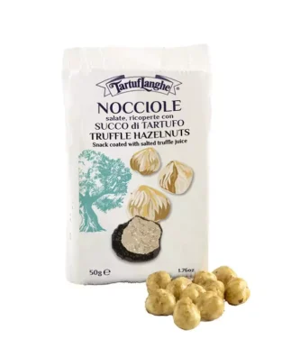 Salted hazelnuts covered with truffle juice 50 gr