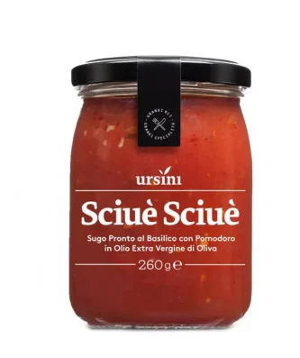 Sciuè Sciuè ready Tomato and Basil sauce 260 gr