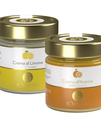 Scyavuru Citrus Spreads Duo: Orange and Lemon spread 200 gr x 2