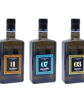 Selection Extra Virgin Olive Oil Monocultivar Galioto 500 ml x 3