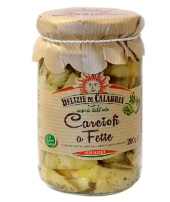 Sliced artichokes 280 gr