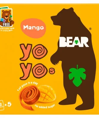 BEAR Fruit Yoyos Mango Multipack 5 x 20g