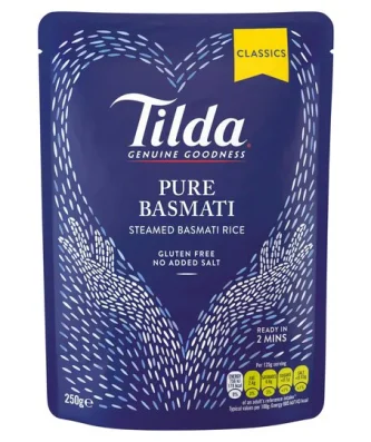 Tilda Microwave Pure Basmati Rice 250g