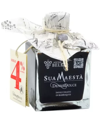 Sua Maestà Denso Dolce Condiment with Balsamic Vinegar of Modena PGI aged in barrels 250 ml