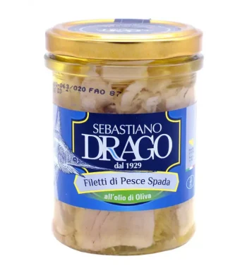 Swordfish Fillets in Olive Oil 200 gr