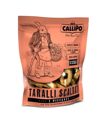 Taralli with Chilli and Extra Virgin Olive Oil 280 gr