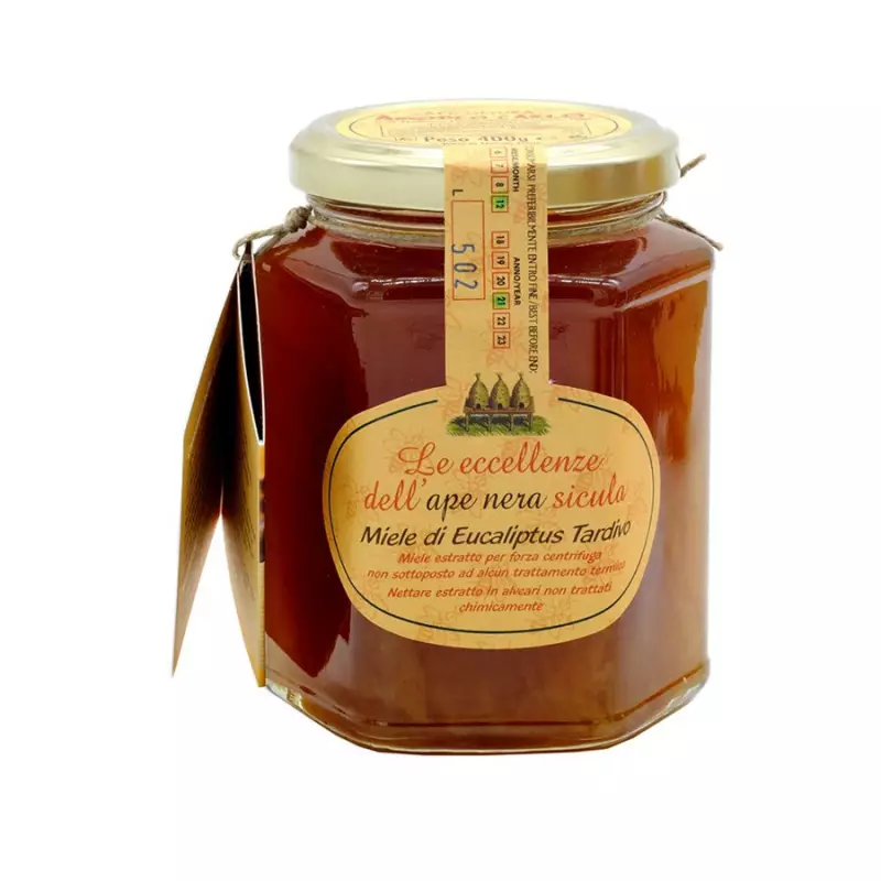 Tardivo Eucalyptus Honey Sicilian Black bee 400 gr