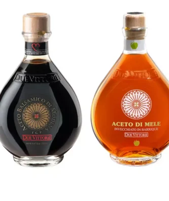 The classics Due Vittorie - Oro Balsamic vinegar and Apple 500 ml x 2