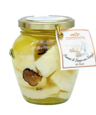Tomini di Langa with Truffle in Oil 280 gr