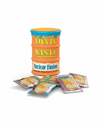 Toxic Waste Nuclear Fusion Hazardously Sour Candy 42g (12 Pack)