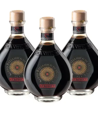Trio Balsamic Vinegar of Modena PGI Due Vittorie Oro 250 ml x 3