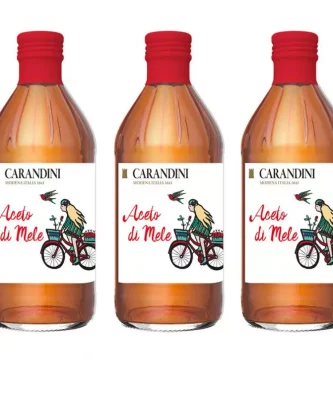 Tris Apple Cider Vinegar Carandini 500 ml x 3