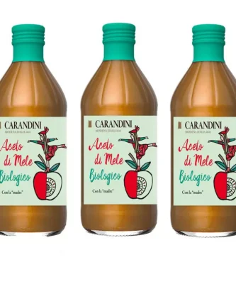 Tris Organic Apple Cider Vinegar with the "Mother" 500 ml x 3