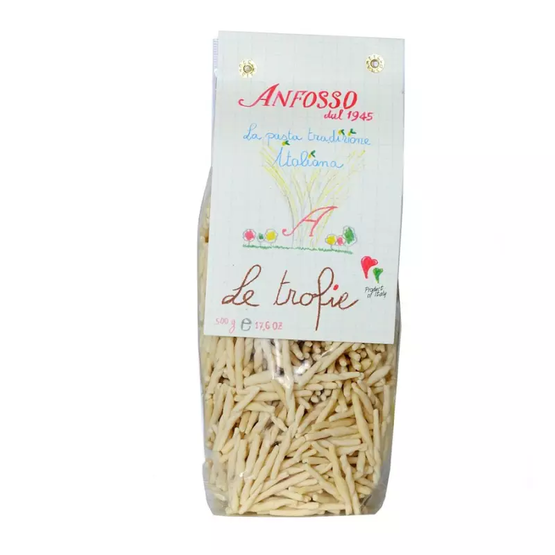 Trofie Traditional Pasta from Liguria 500 gr