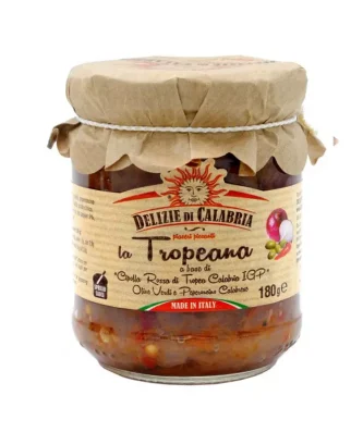 Tropeana Sauce with Red Onion of Tropea Calabria PGI 180 gr