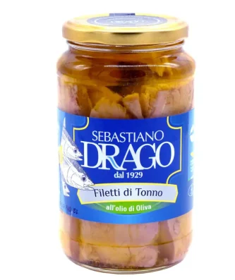 Tuna Fillets in Olive Oil 550 gr
