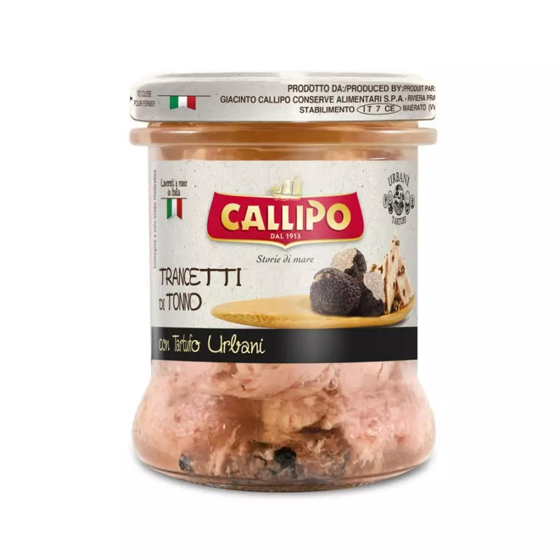 Tuna fish Slices with Urbani Truffle 170 gr
