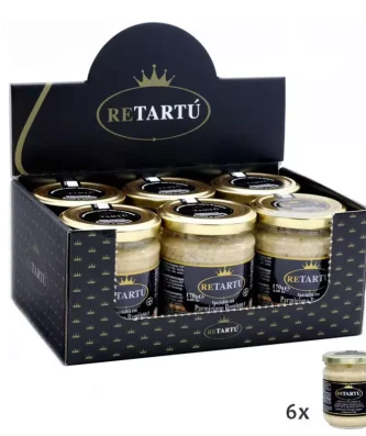 White sauce with Parmigiano Cheese PDO and Bianchetto Truffle 170 gr x 6