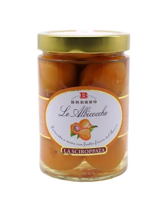 Whole Apricots in syrup 650 gr