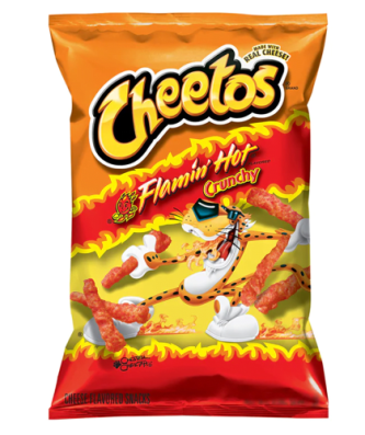 Cheetos Crunchy Flamin Hot 226g