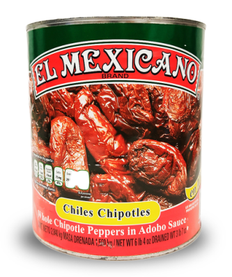 El Mexicano Chipotle in Adobo 2.8kg