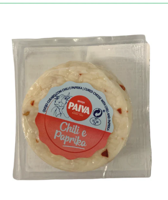 Queijo de Vaca Curado com Chili e Paprika / Cow Cured Cheese with Chili and Paprika PAIVA - 80g