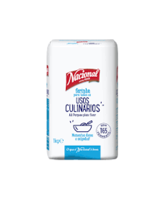 Farinha de Trigo T65 / Plain Flour NACIONAL - 1Kg