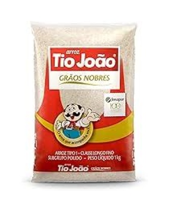Arroz Branco / White Rice TIO JOÃO - 1Kg