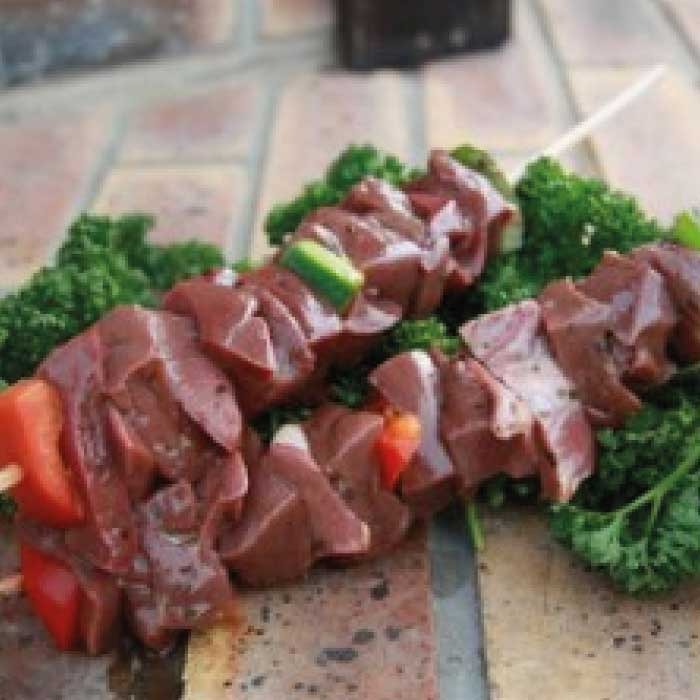 Brochette de foie de génisse – 200g