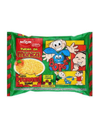 Miojo Turma da Mônica Tomate Suave / Tomato Noodles NISSIN - 85g