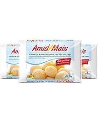 Polvilho Especial para Pão de Queijo / Special Cassava Starch for Cheese Bread AMAFIL- 1Kg