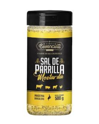 Sal de Parrilla com Mostarda / Parrilla Salt with Mustard ESSENCIATI - 500g