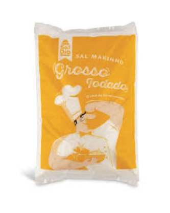 Sal Grosso Iodado / Iodized Coarse Salt Marinho DIA - 1Kg