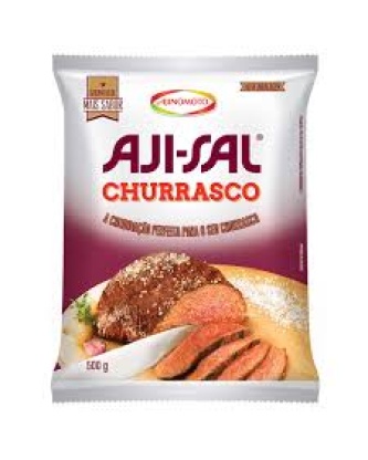 Sal Grosso para Churrasco / Coarse Salt for Barbecue AJINOMOTO - 1Kg