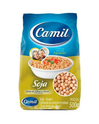 Soja em Grão / Soy Grain CAMIL-500g