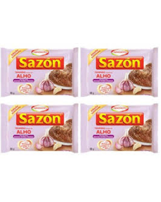 Tempero Toque de Alho / Garlic Seasoning SAZON - 60g
