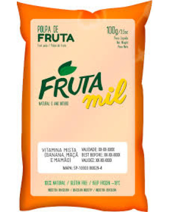 Polpa de Mamão / Papaya Pulp FRUTAMIL - 100g