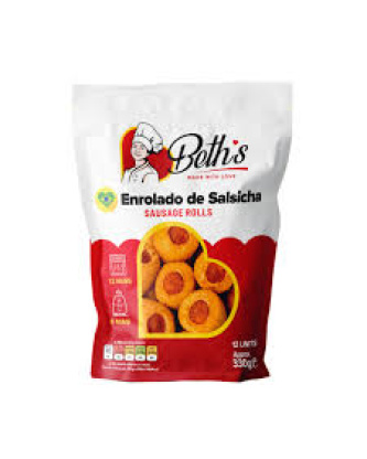Enroladinho de Salsicha Congelado / Frozen Sausage Roll BETH'S -50un
