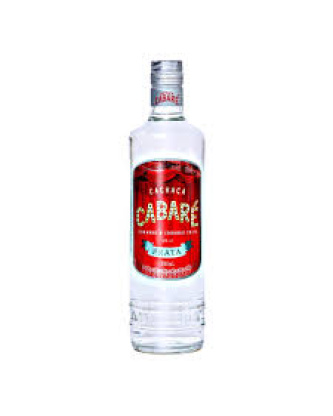 Cachaça Prata / Silver Sugar Cane Spirit CABARÉ - 700ml
