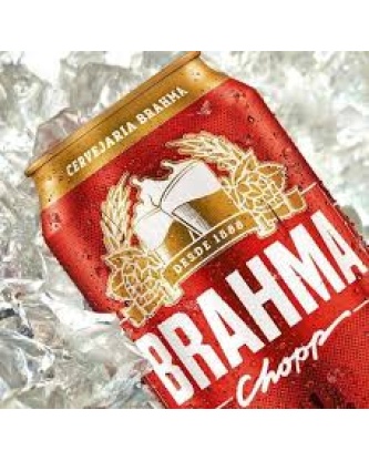 Cerveja Chopp Lata / Beer Chopp BRAHMA - 350ml