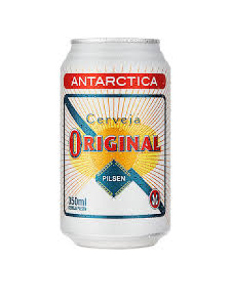 Cerveja Original Lata / Original Beer ANTARCTICA - 350ml