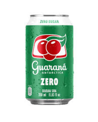 Refrigerante Guaraná Zero / Guaraná Zero Soft Drink ANTARCTICA - 330ml