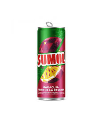 Refrigerante Lata Maracuja / Passion Fruit Soft Drink SUMOL - 330ml